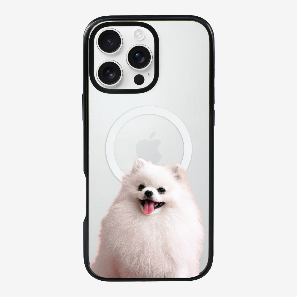 Pomeranian (Transparent) Phone Case