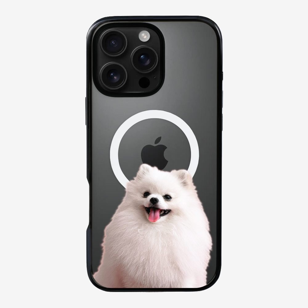 Pomeranian (Transparent) Phone Case