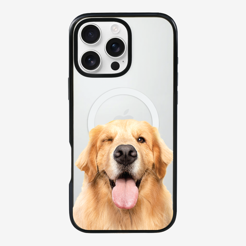 Golden Retriever (Transparent) Phone Case