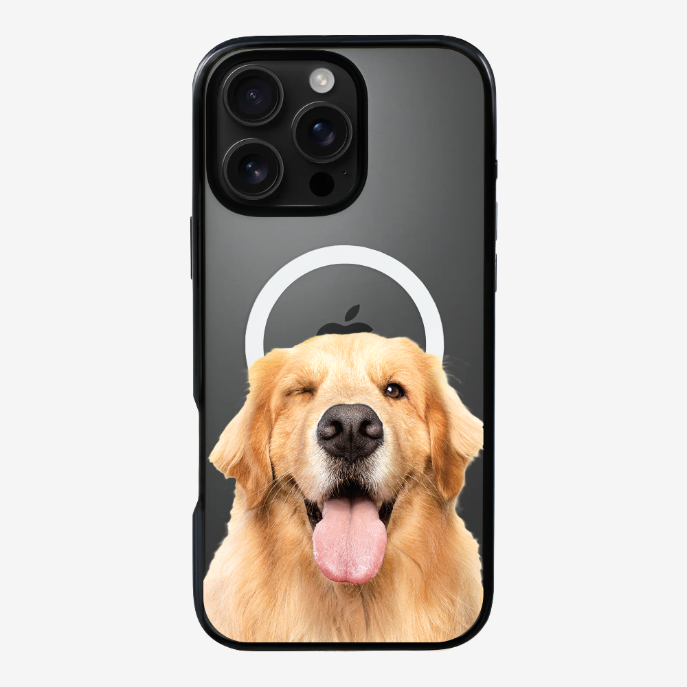 Golden Retriever (Transparent) Phone Case