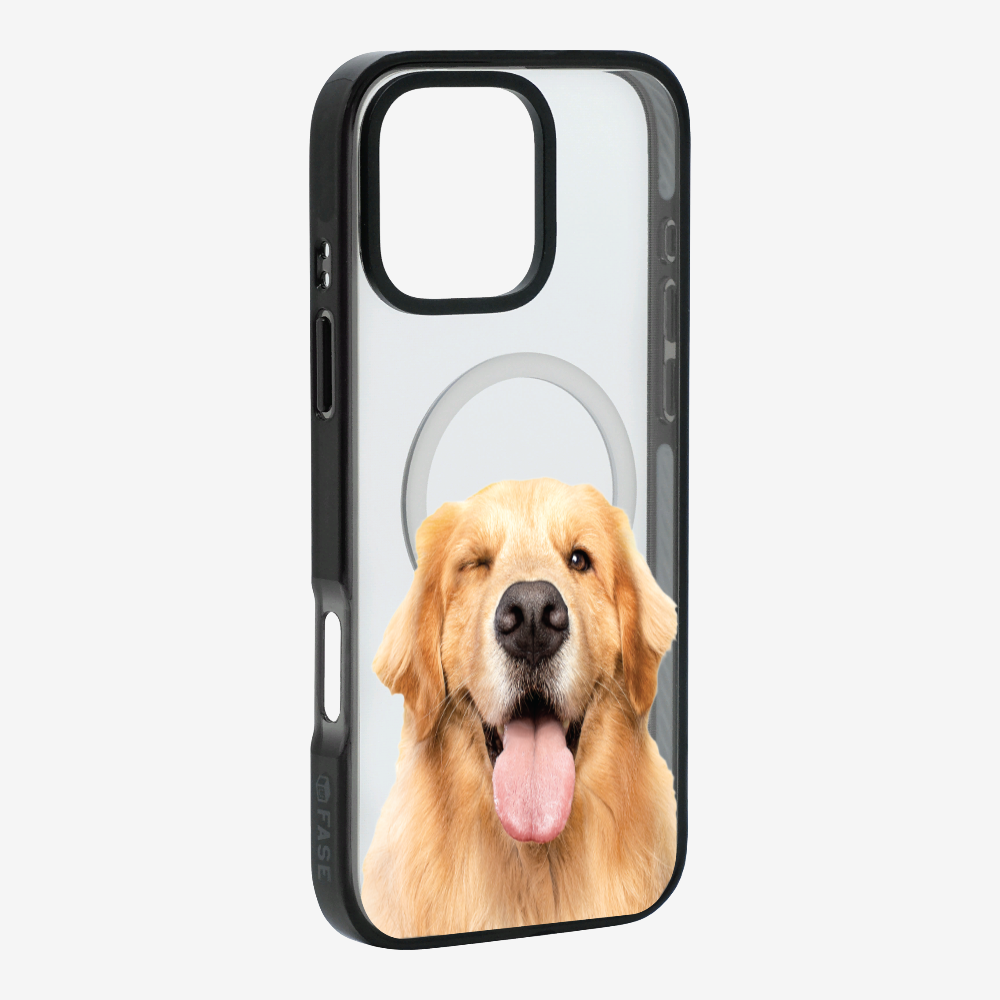 Golden Retriever (Transparent) Phone Case