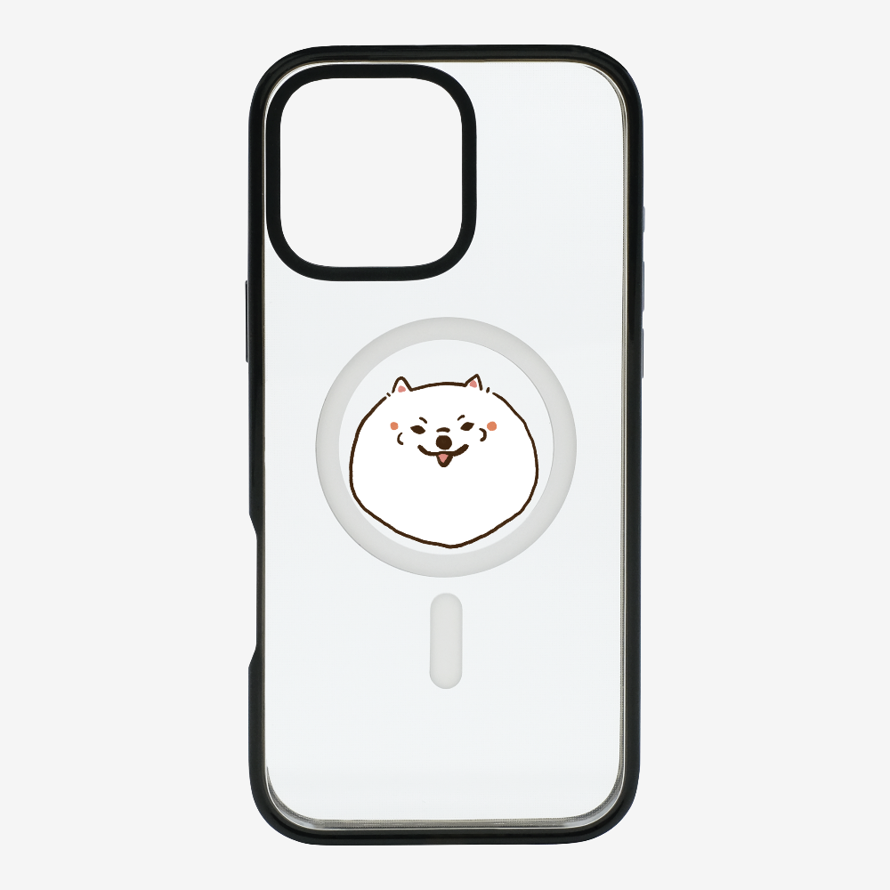 Germany White Pomeranian Phone Case