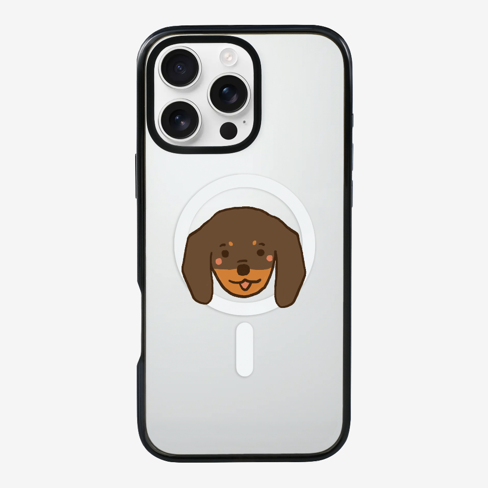 Germany Brown Dachshund Phone Case