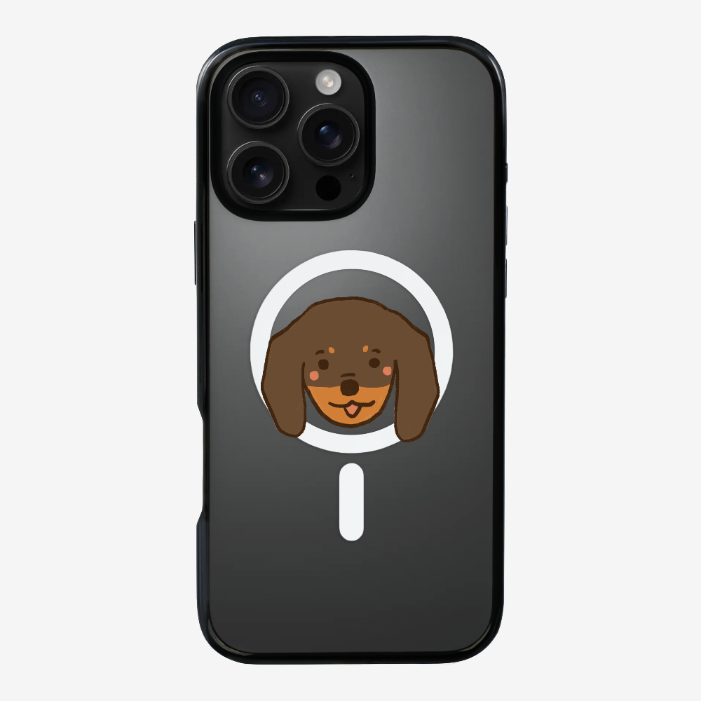 Germany Brown Dachshund Phone Case