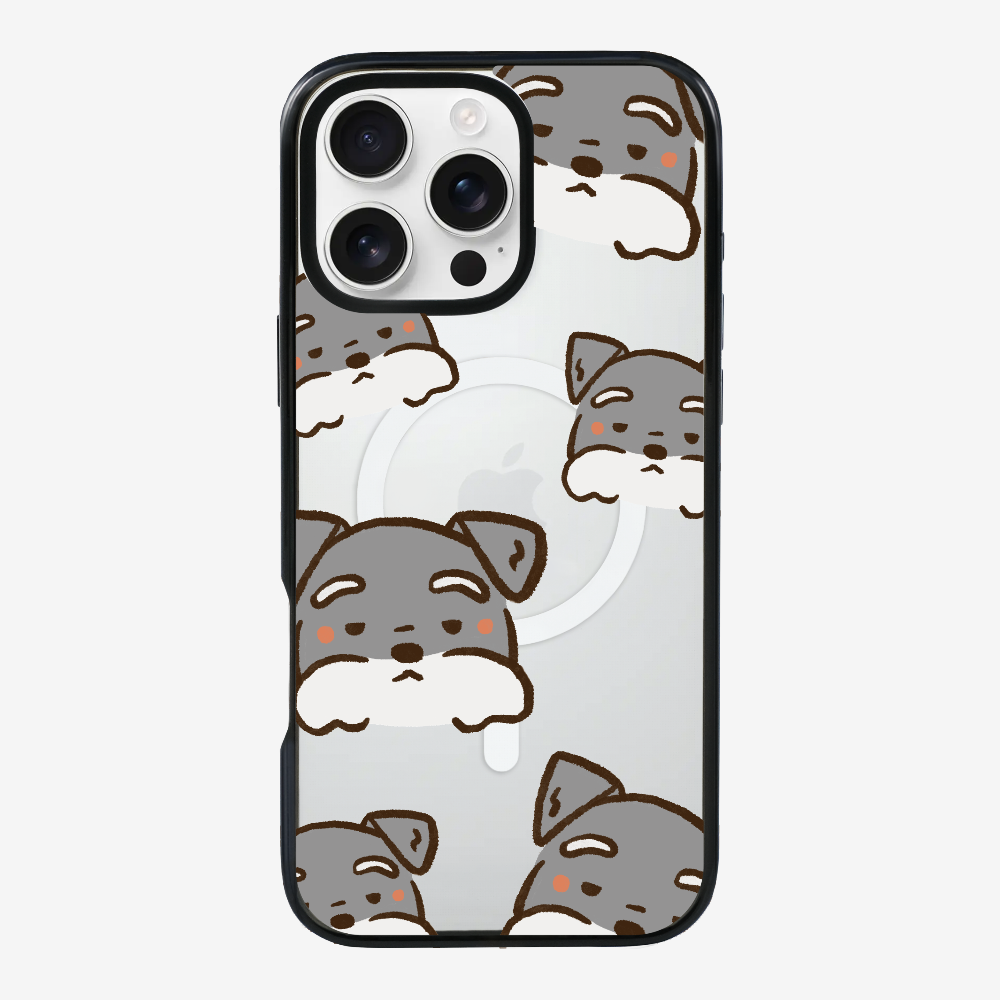 Schnauzer Wonderland Phone Case