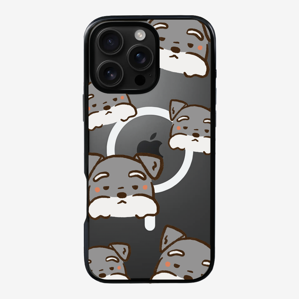 Schnauzer Wonderland Phone Case