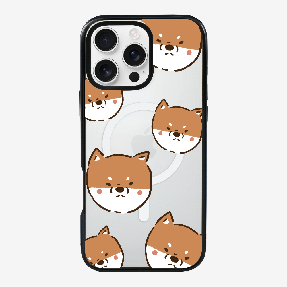 Brown Shiba Wonderland Phone Case