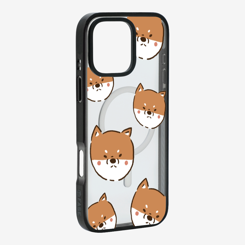 Brown Shiba Wonderland Phone Case