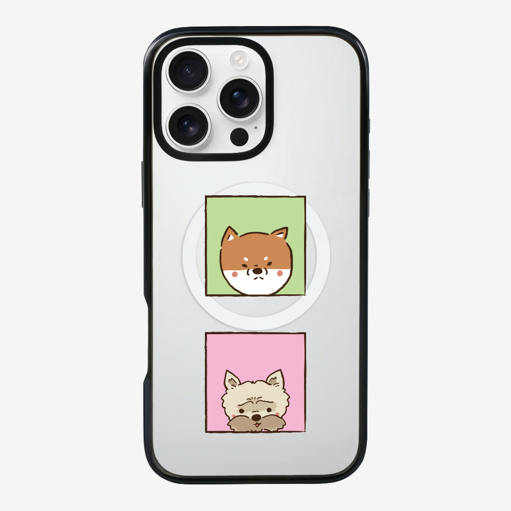 Corgi and Terrier Phone Case