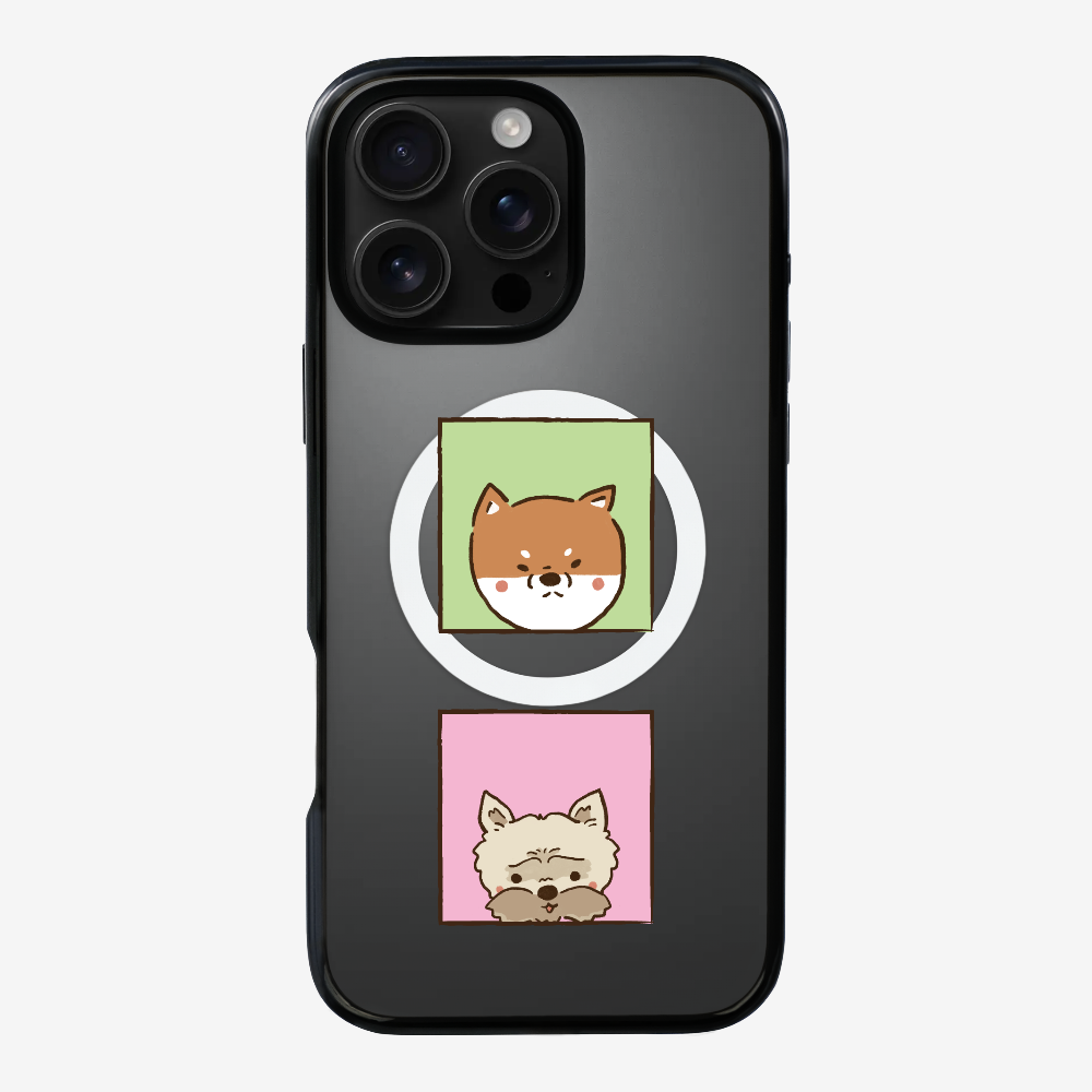 Corgi and Terrier Phone Case