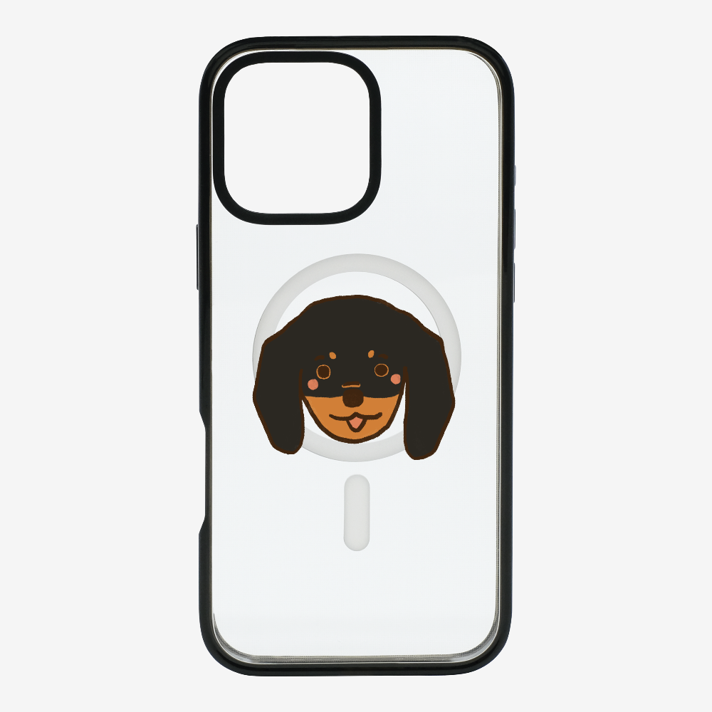 Germany Black Dachshund Phone Case