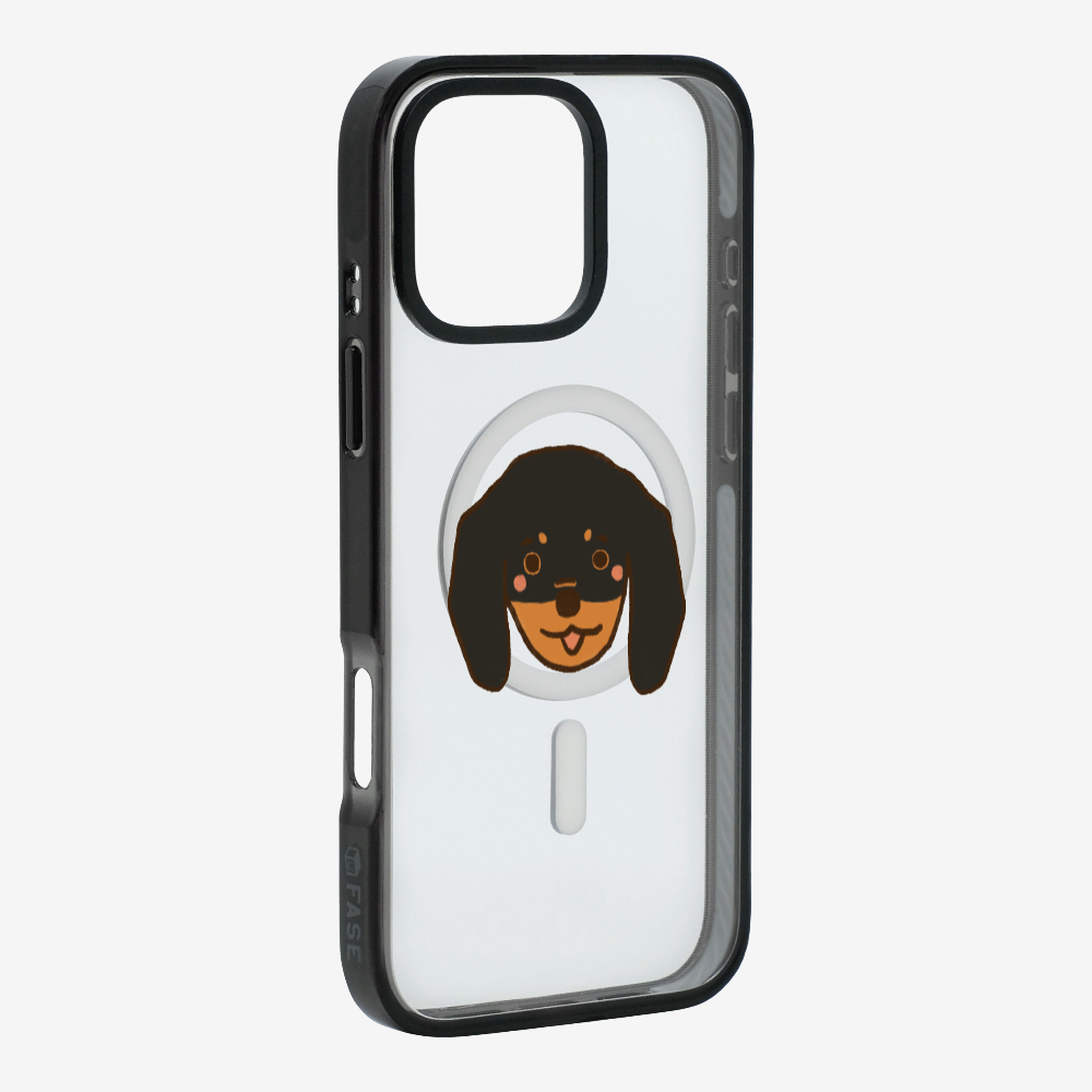 Germany Black Dachshund Phone Case