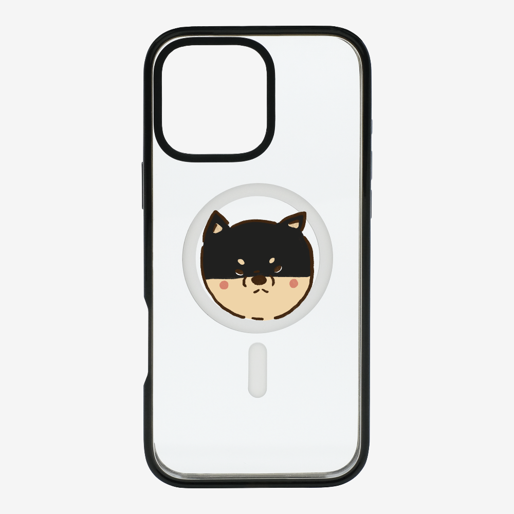 Black Japan Shiba Inu Phone Case