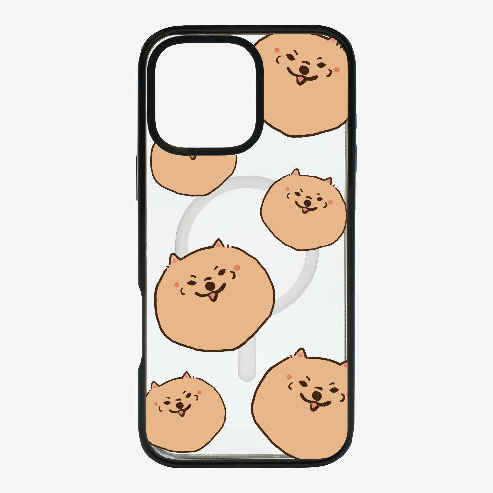 Brown Pomeranian Wonderland Phone Case