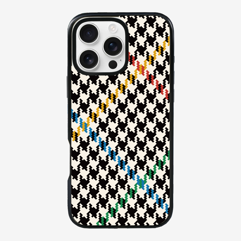 Vintage Houndstooth Phone Case