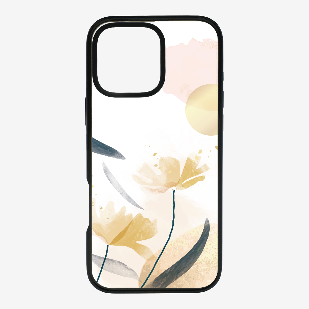 Golden Spring Floral Phone Case