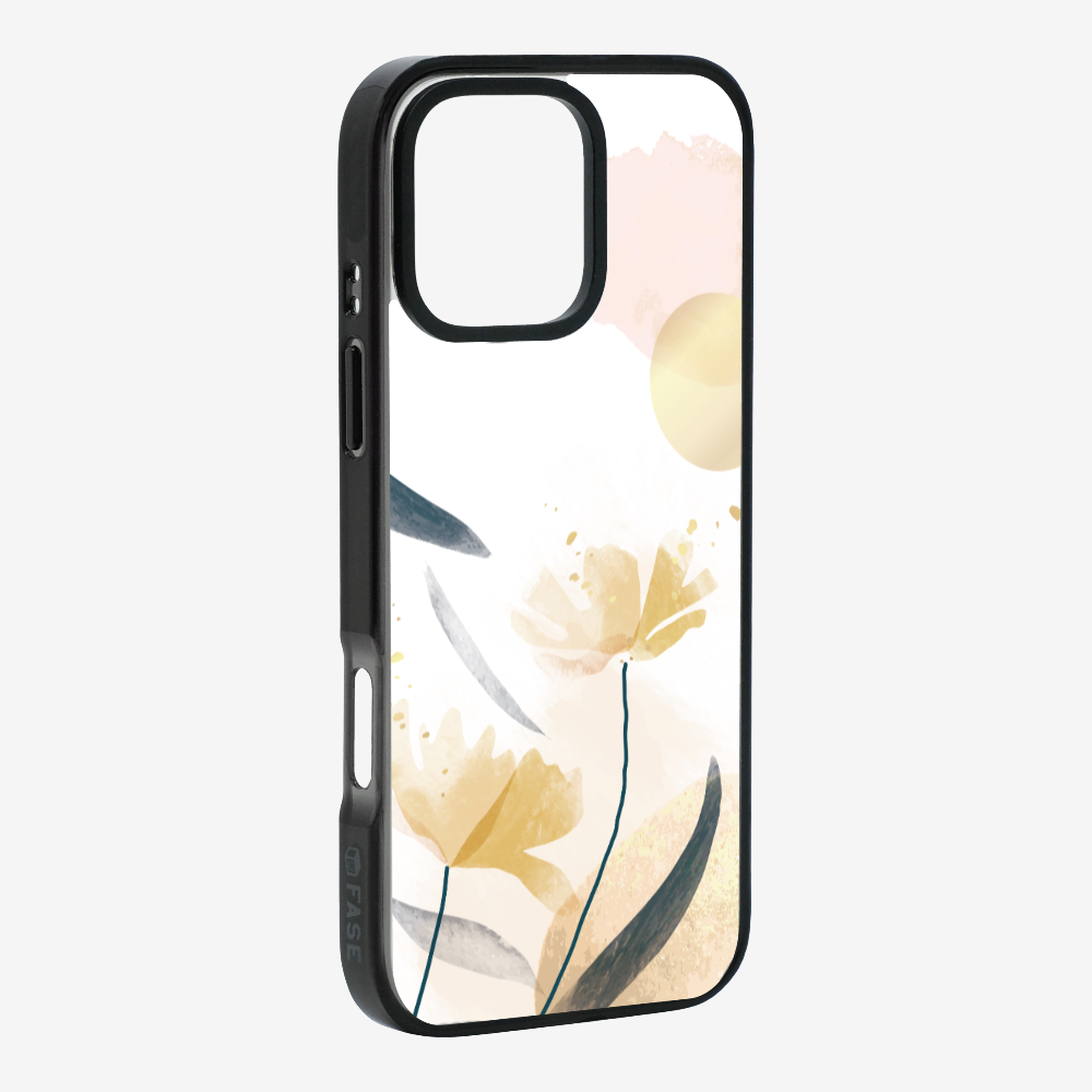 Golden Spring Floral Phone Case