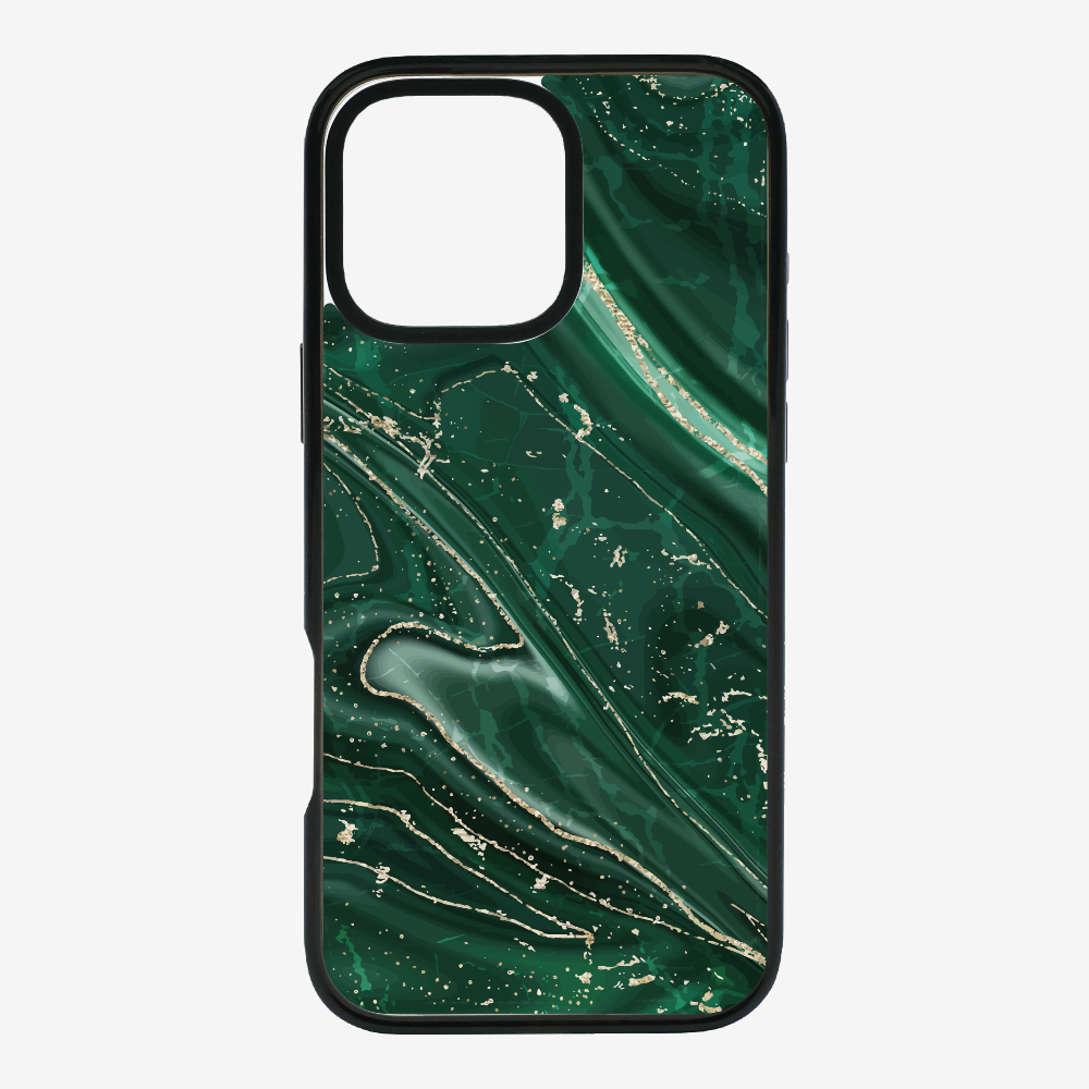 Dark Green Marble Phone Case