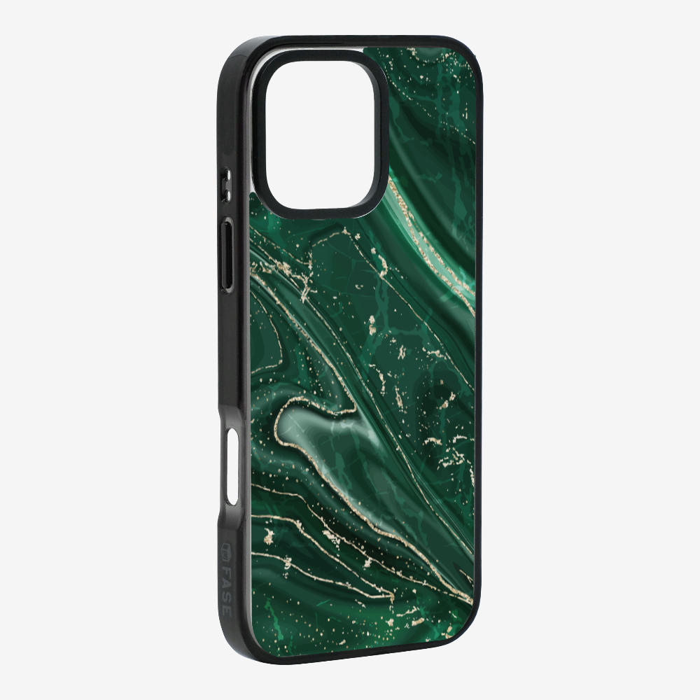 Dark Green Marble Phone Case