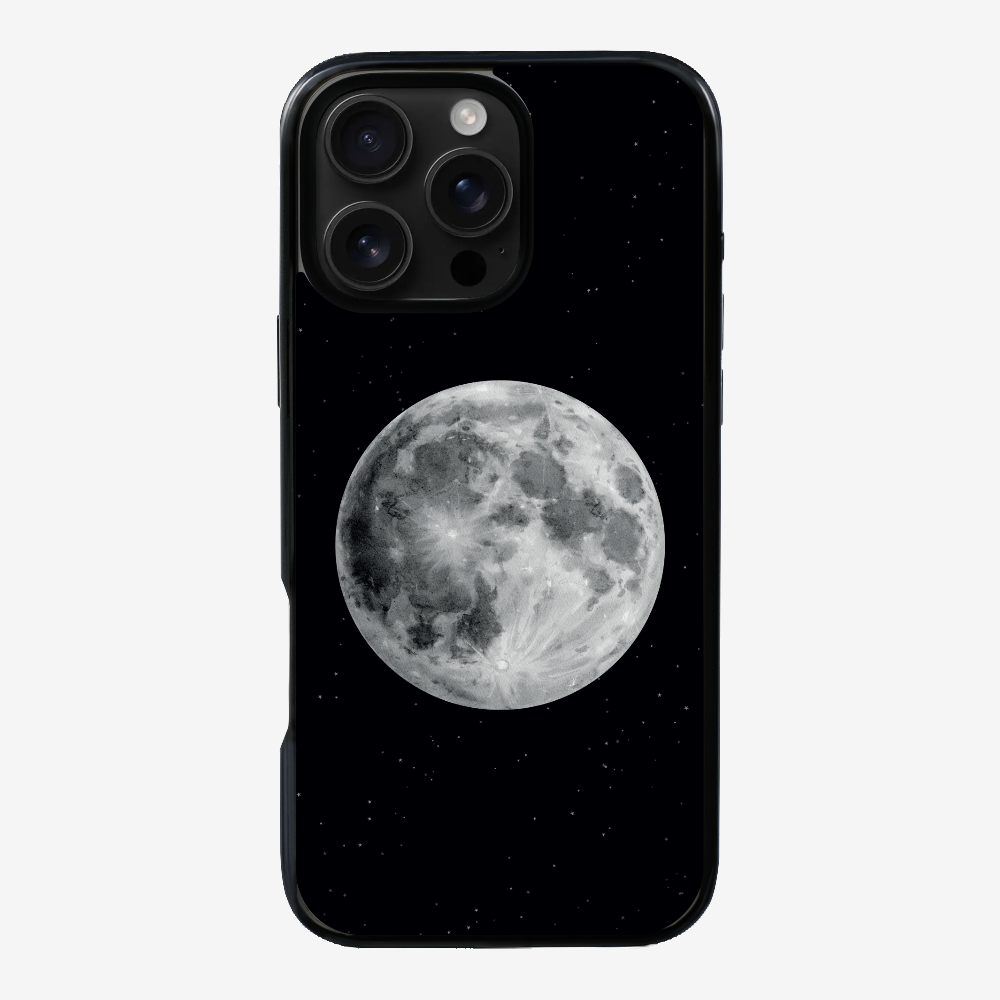 The Moon and the Starry Sky Phone Case