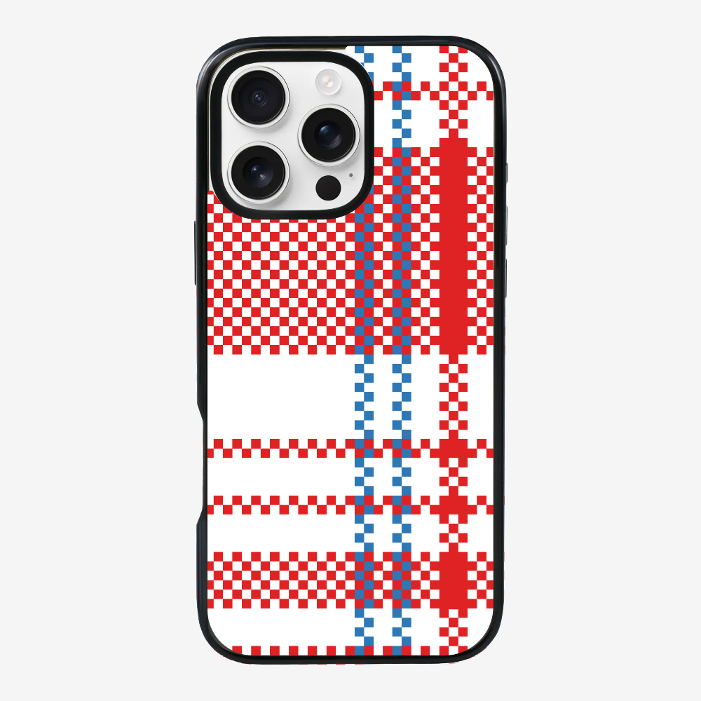 Red-white-blue (Red Tone) Phone Case