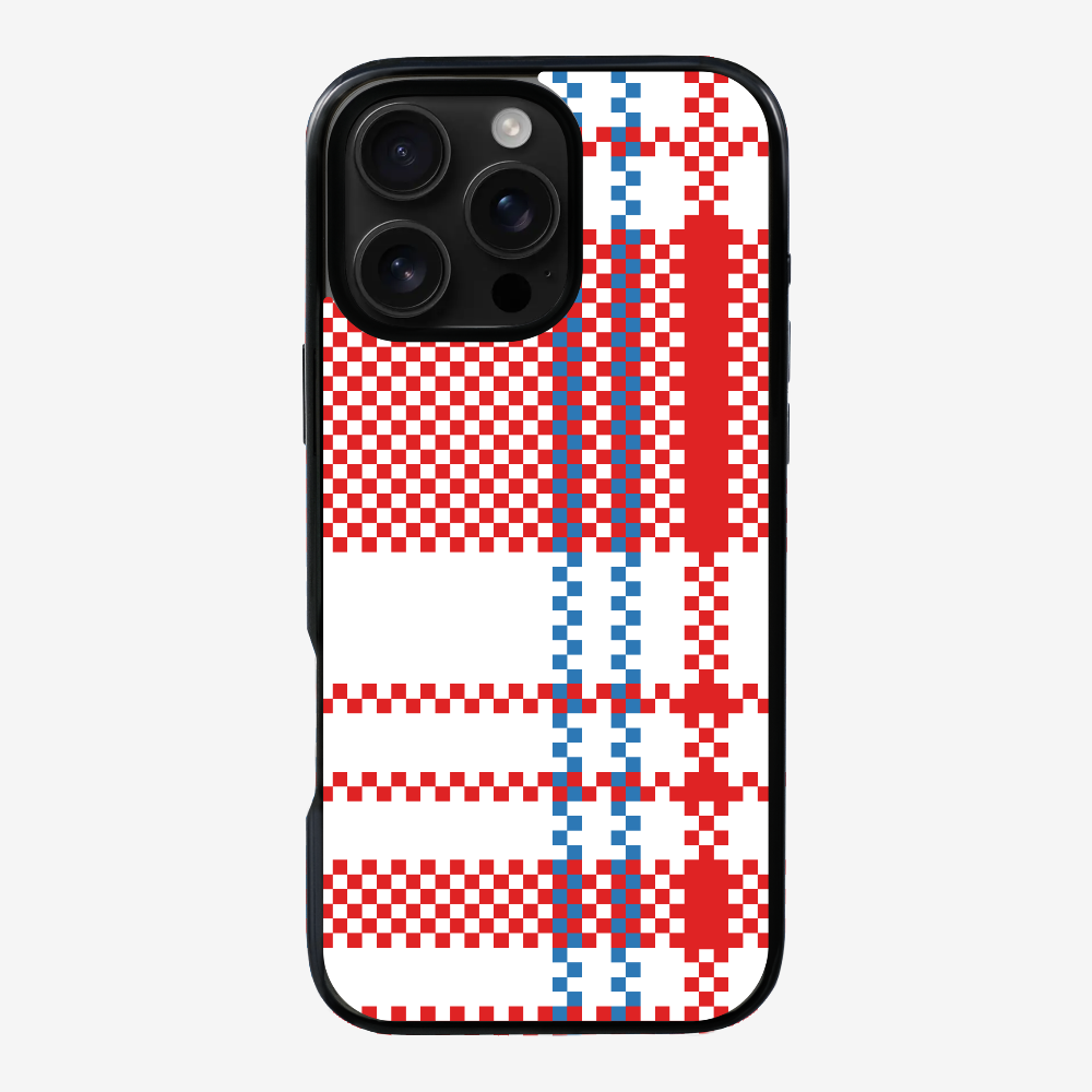 Red-white-blue (Red Tone) Phone Case