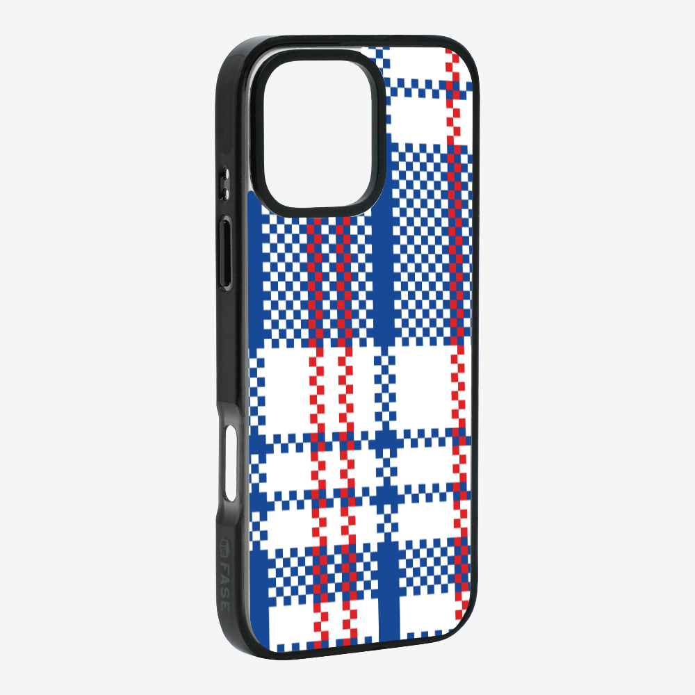 Red-white-blue (Blue Tone) Phone Case