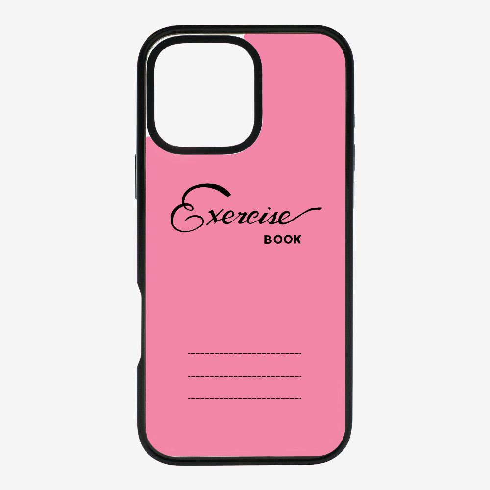 Pink Exercise Book Phone Case