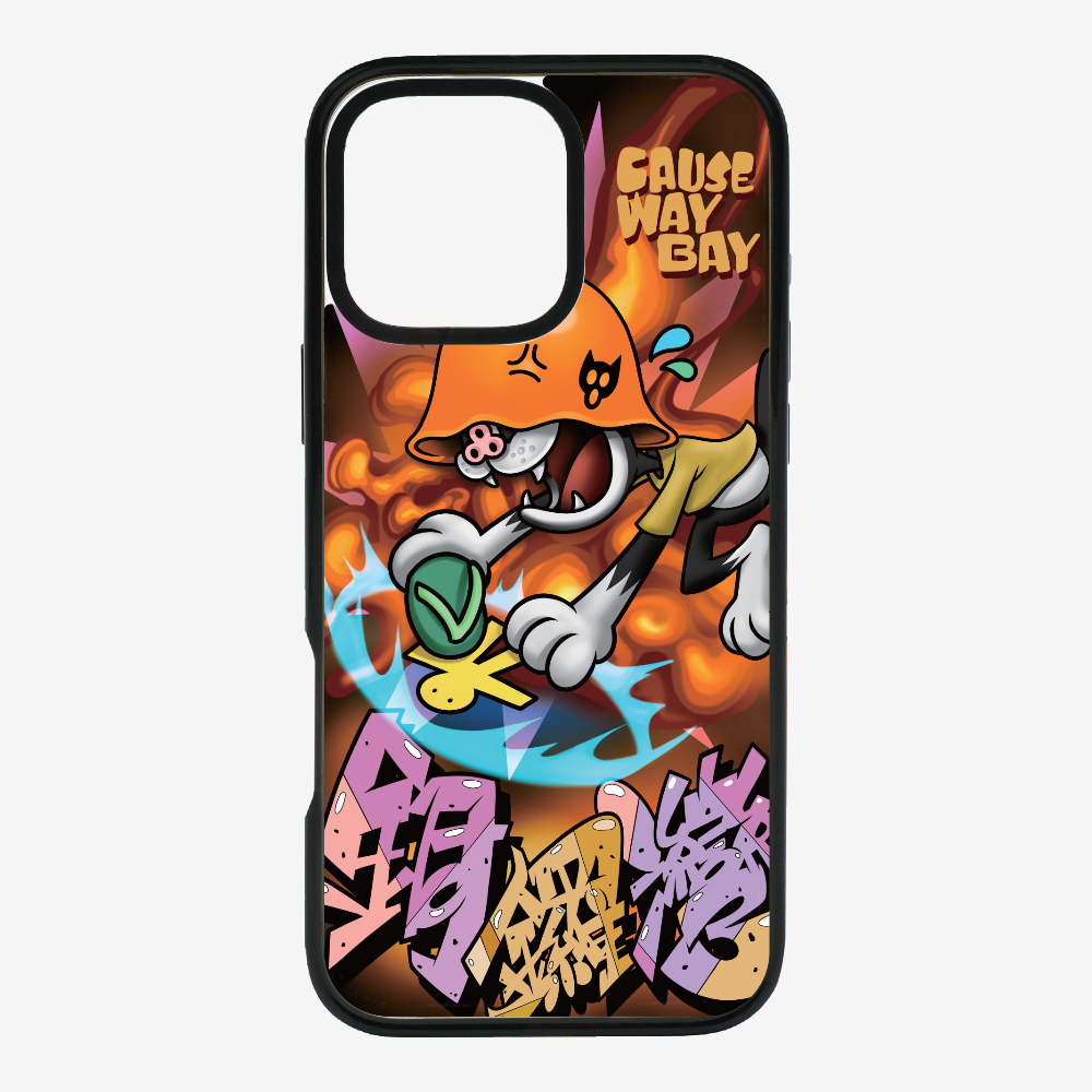 Villain Hitting at Causeway Bay Phone Case