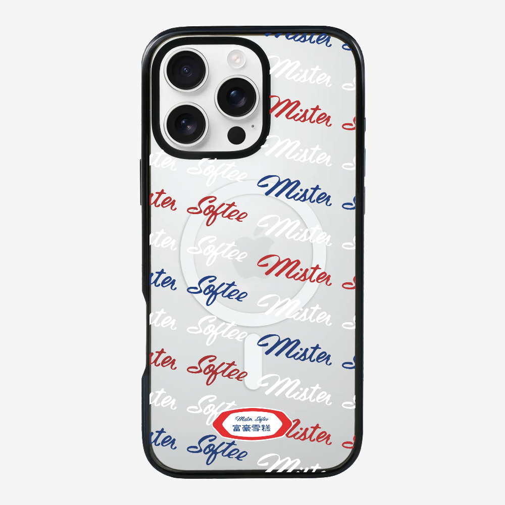 Mister Softee Word Collage Phone Case