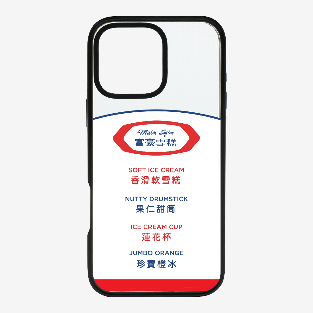 Mister Softee The Menu Phone Case