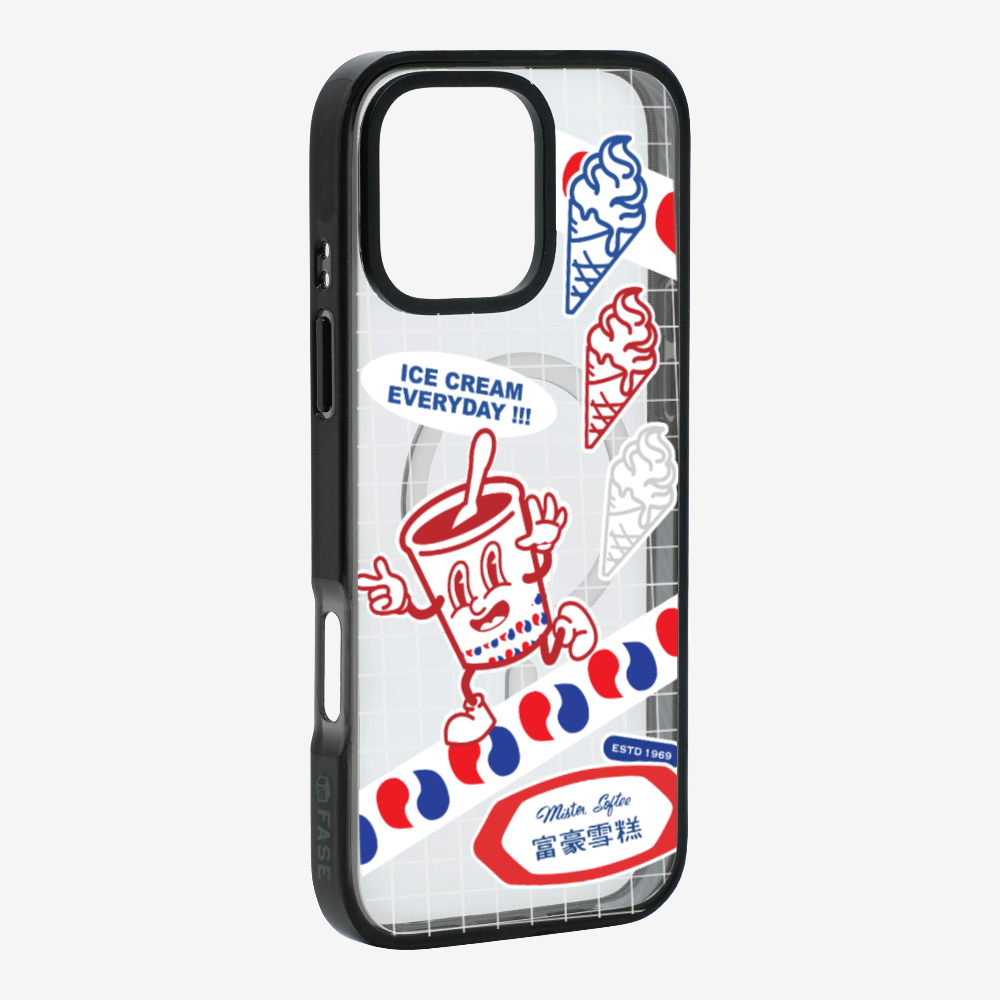 Mister Softee Sticker Pack B Phone Case