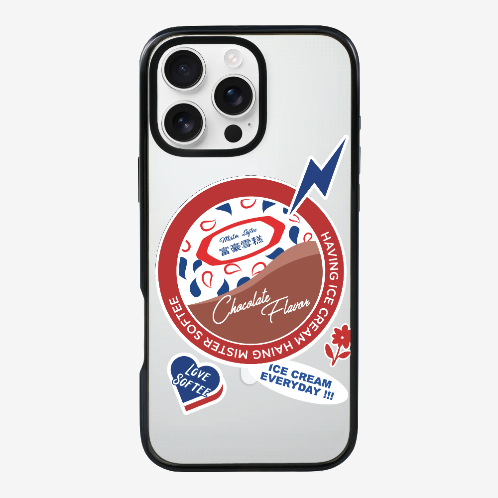 Mister Softee Chocolate Flavor Cup Phone Case