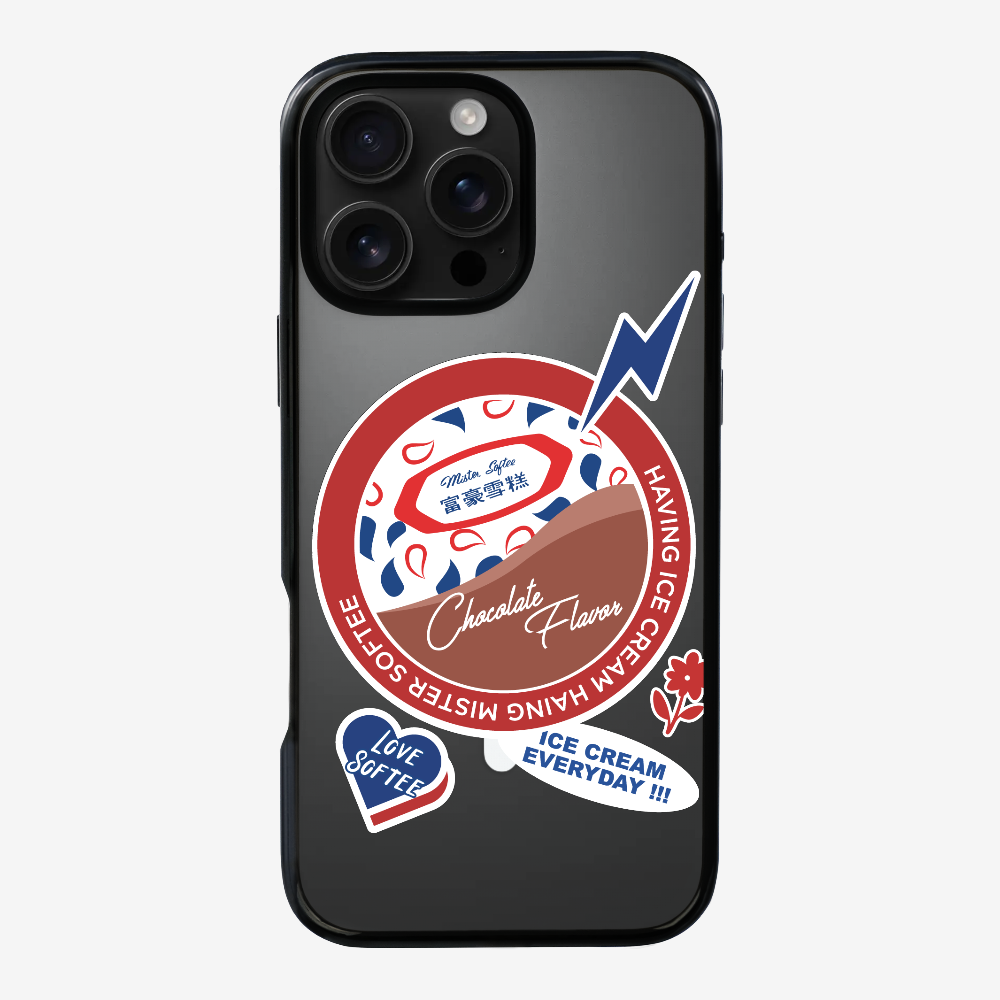 Mister Softee Chocolate Flavor Cup Phone Case