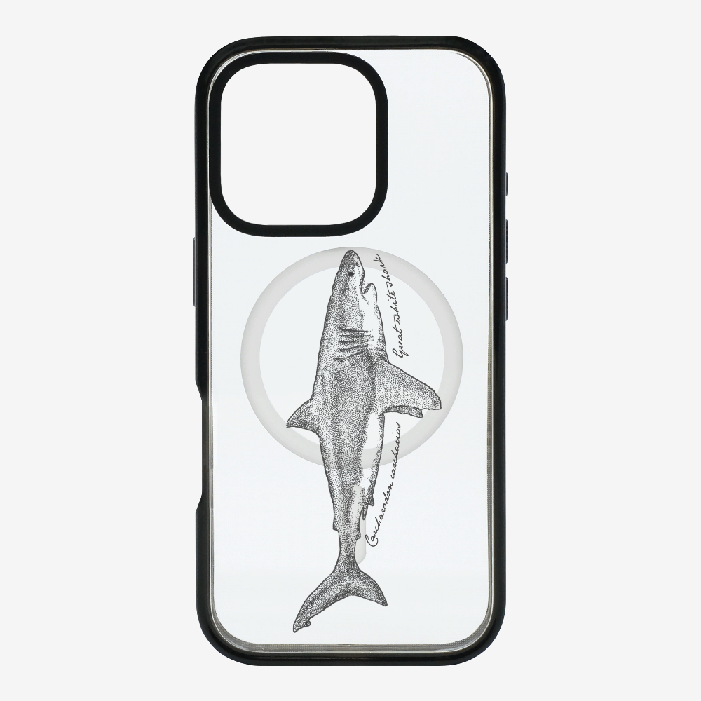 Great White Shark (Carcharodon carcharias) Phone Case