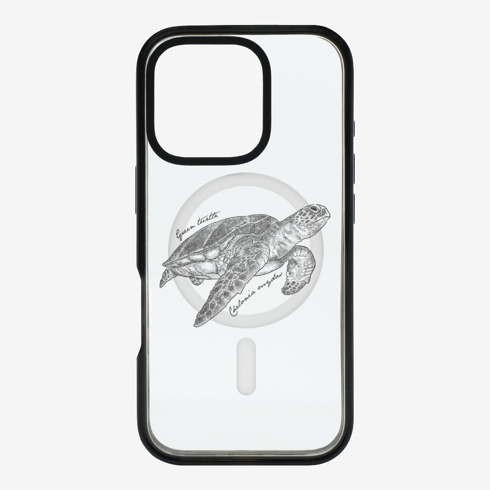 Green Turtle (Chelonia mydas) Phone Case