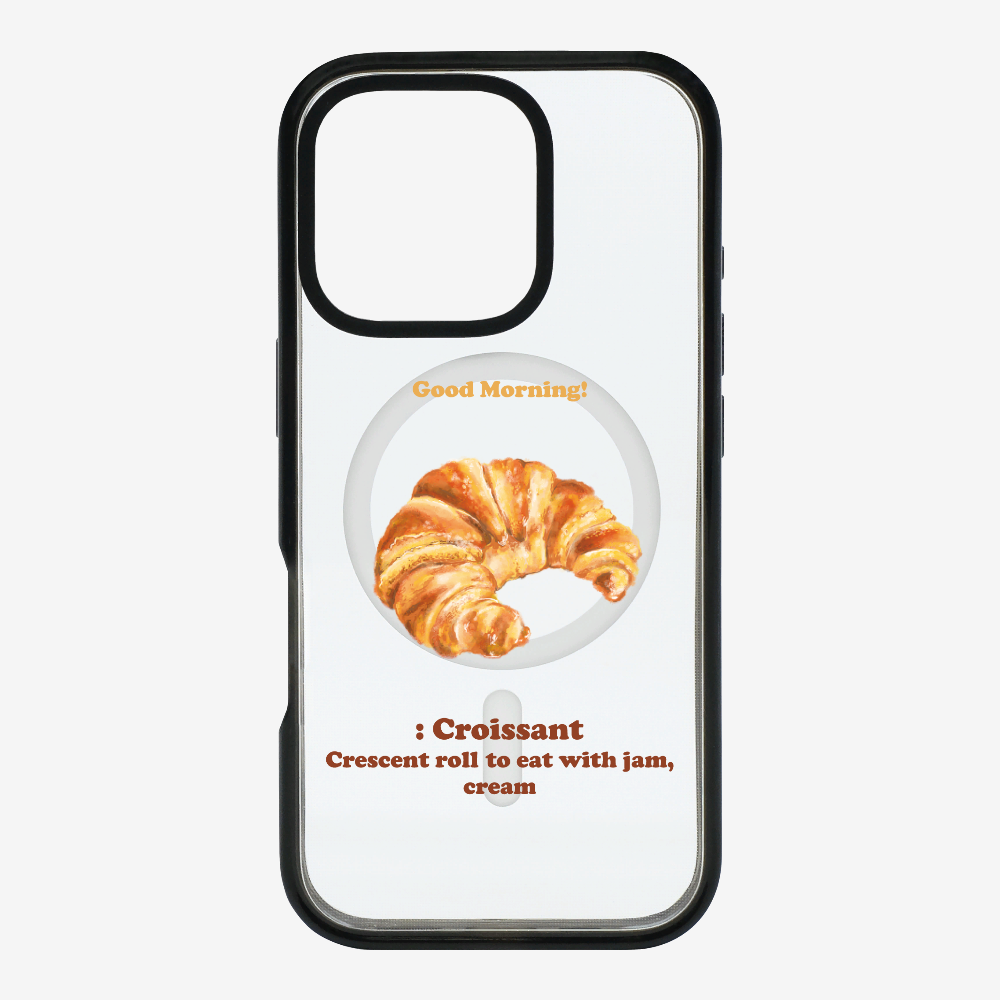 Morning Croissant Phone Case