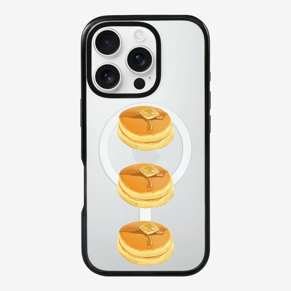 Mini Souffle Thick Pancake 3 pcs Phone Case