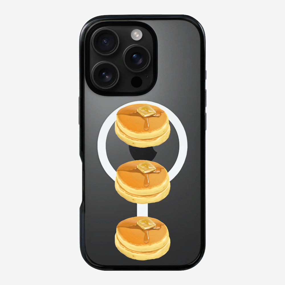 Mini Souffle Thick Pancake 3 pcs Phone Case