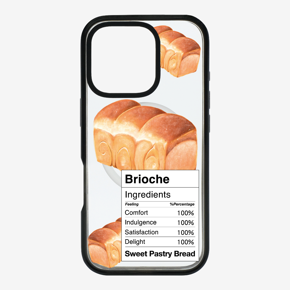 Brioche Bread Recipe Ingredients Phone Case