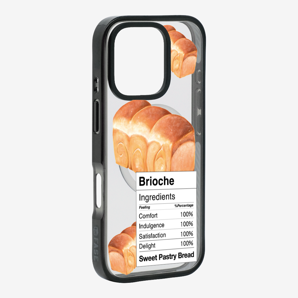 Brioche Bread Recipe Ingredients Phone Case