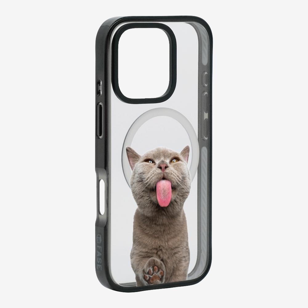 British Shorthair Kitten (Transparent) Phone Case