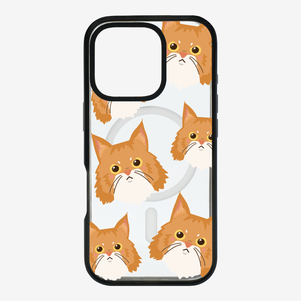 Maine Coon Cat Selfie Phone Case