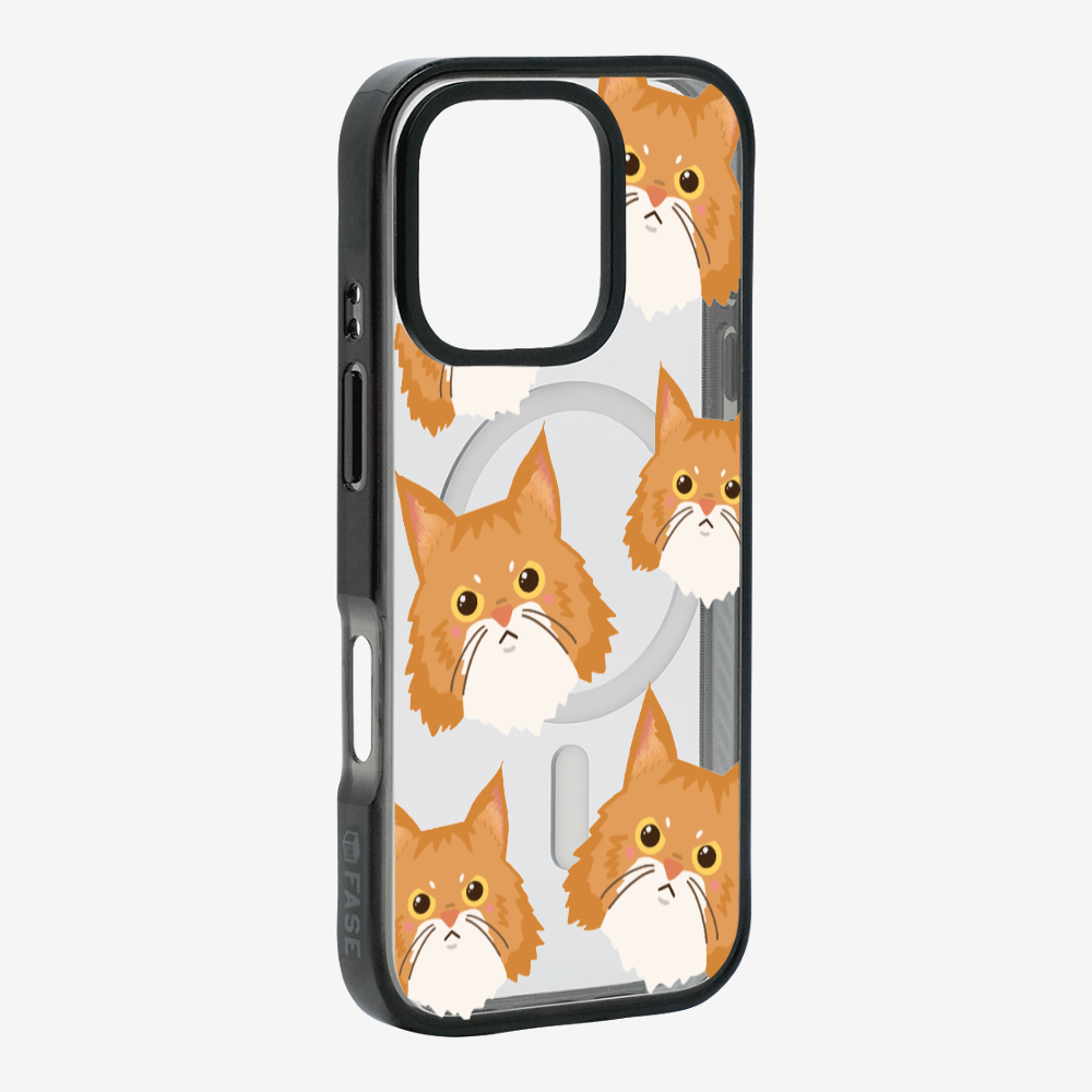 Maine Coon Cat Selfie Phone Case