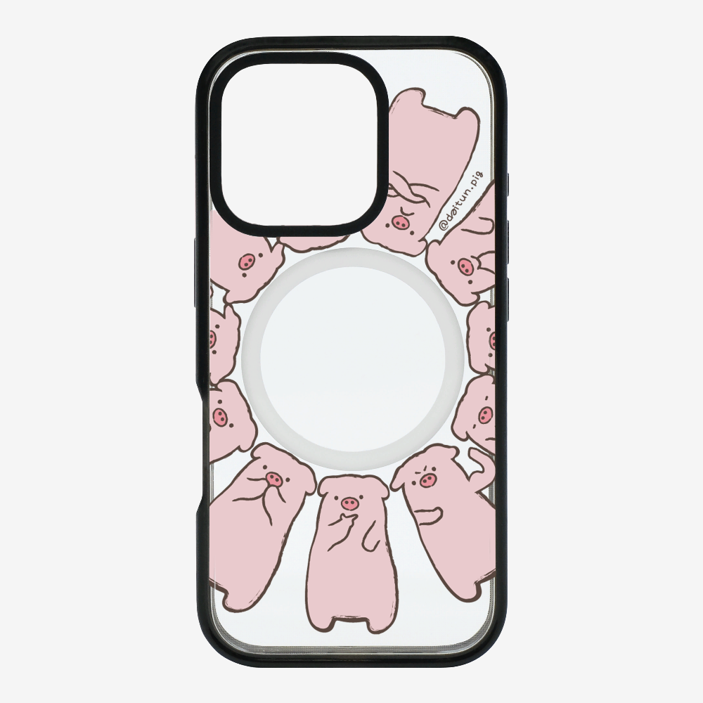 Rotate Daitun Pig Phone Case