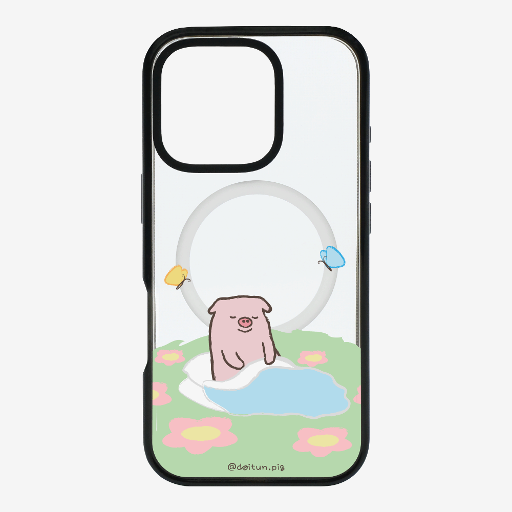 Daitun Pig by the Green Pastures Phone Case