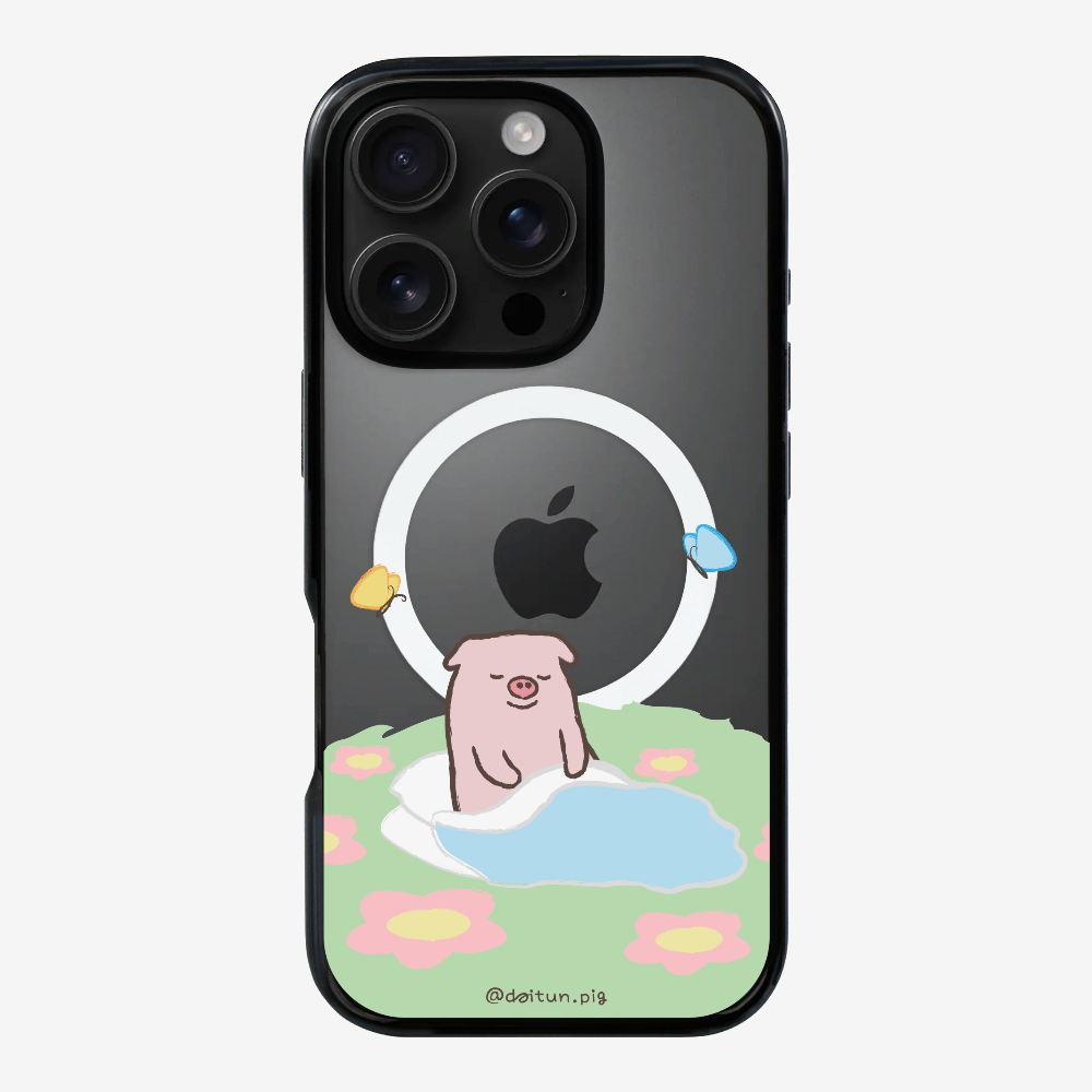 Daitun Pig by the Green Pastures Phone Case