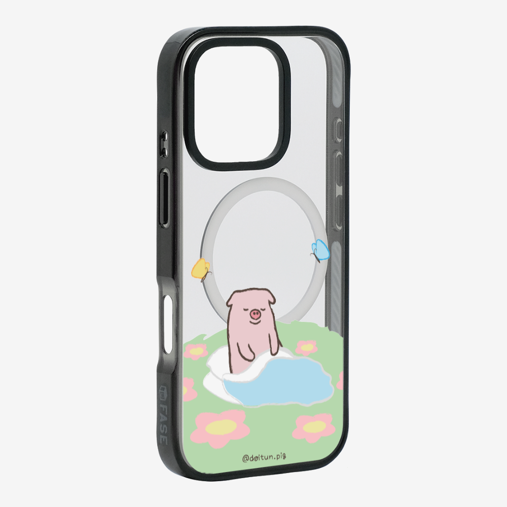 Daitun Pig by the Green Pastures Phone Case