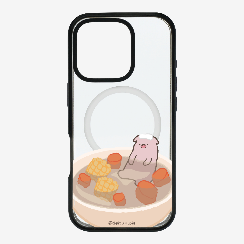 Corn and Carrot Daitun Pig Soup Phone Case