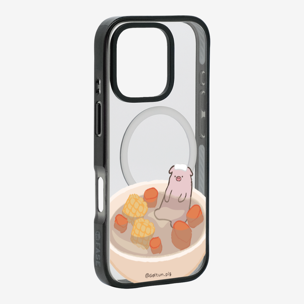 Corn and Carrot Daitun Pig Soup Phone Case